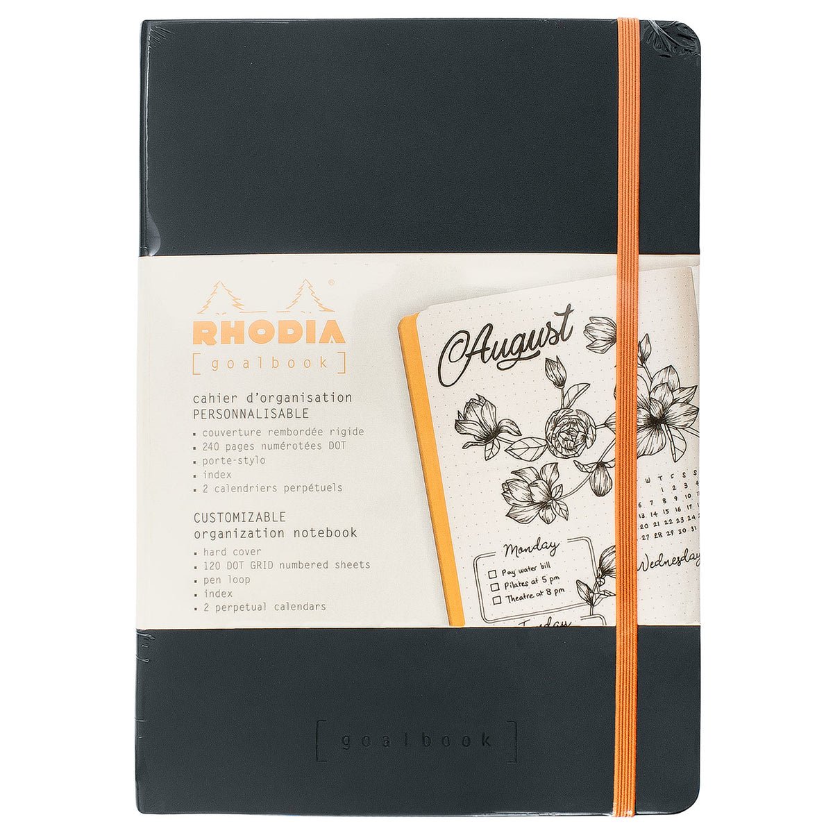 Rhodia Goalbook Hardcover A5 - Black