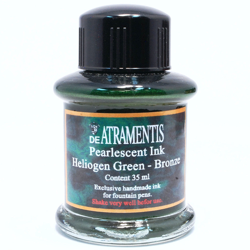 De Atramentis Pearlescent Heliogen Green Bronze