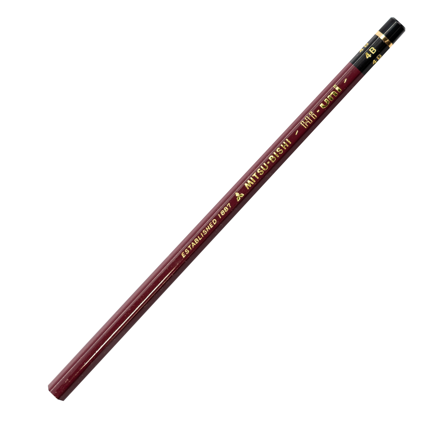 UNI MITSUBISHI HI-UNI PENCILS - 4B