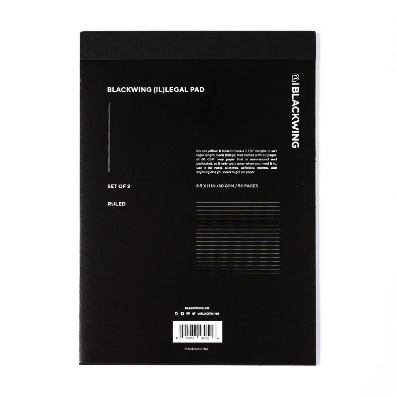 Blackwing Illegal Pad (Set of 2)