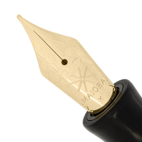Maiora Impronte Oversize Orange and Black Fountain Pen