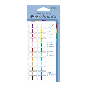 Midori Index Label- Vivid Colors