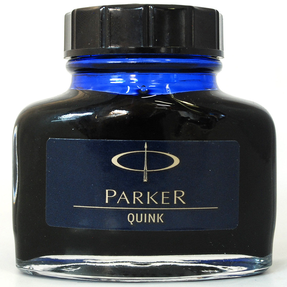 Parker QUINK Rollerball Pen Ink Refill, Medium, Black