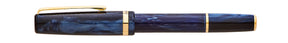 Esterbrook JR Pocket Pen Fountain - Capri Blue with Gold Trim