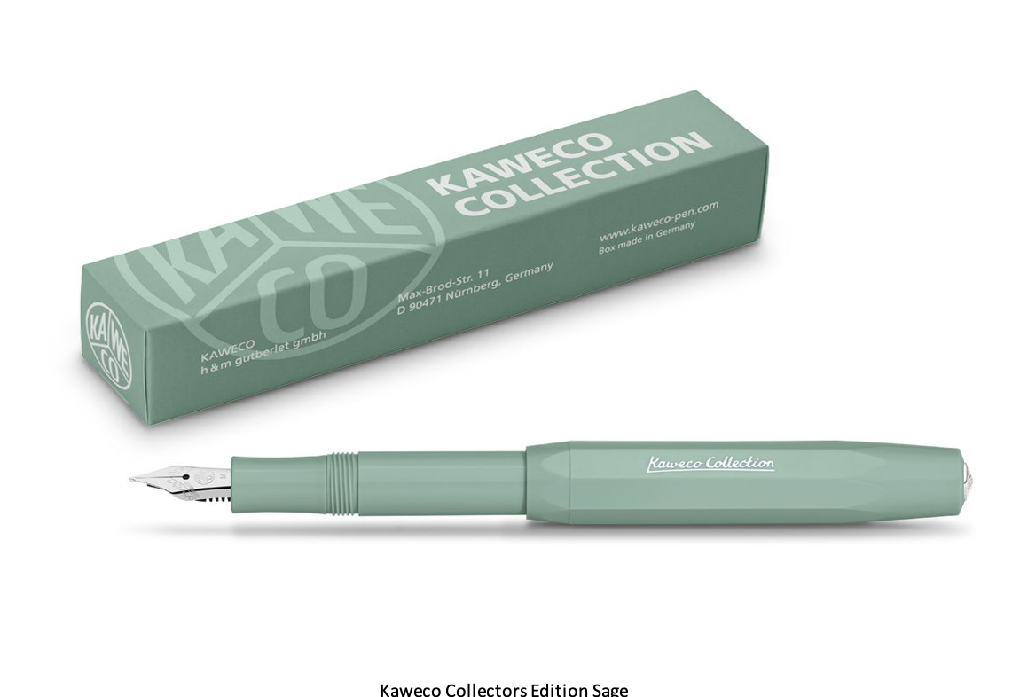 Kaweco Collector's Edition Sage Fountain