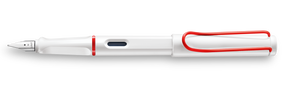 Lamy Safari White/Red Fountain Special Edition