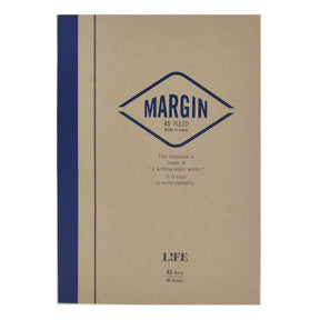 Life Stationery Margin A5 Side Bound Notebook