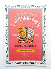 Life Stationery L. Writing Paper- A5 Red Cover