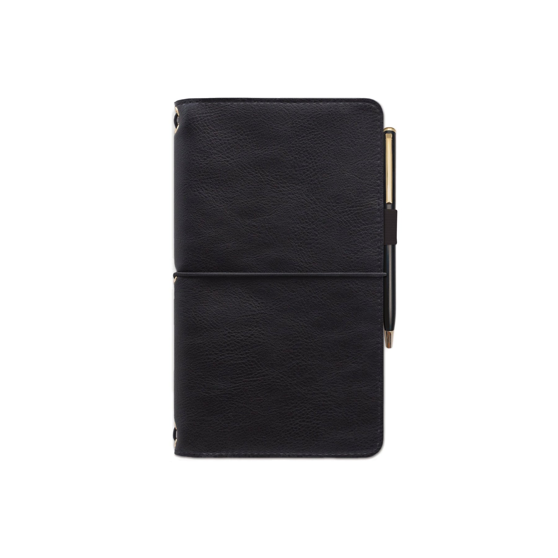 DesignWorks Vegan Leather Folio | Black