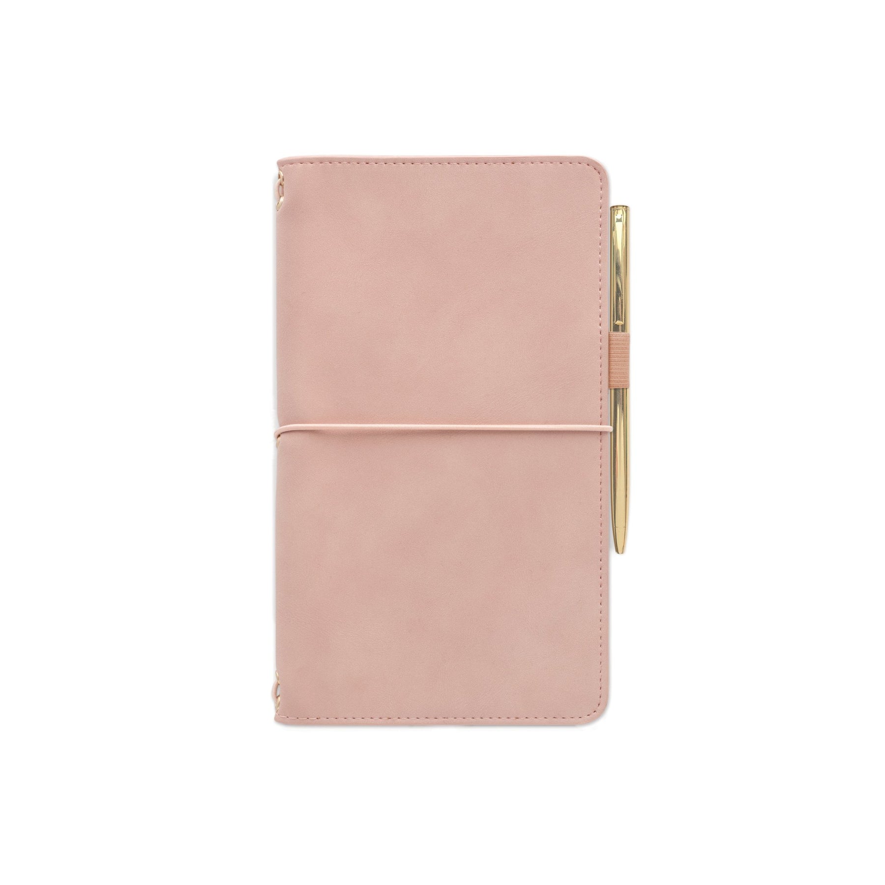 DesignWorks Vegan Suede Folio | Blush Pink