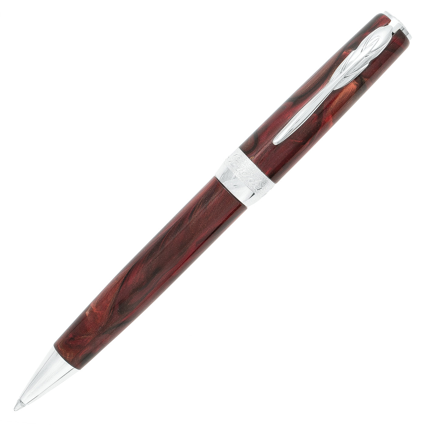 Pineider La Grande Bellezza "Gemstone" Rodolite Red Ballpoint