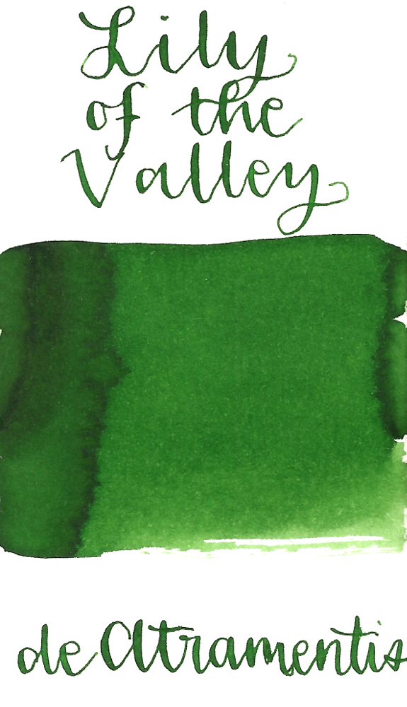 De Atramentis Fragrance Lily of the Valley, Green