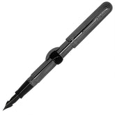 Conklin Mark Twain Crescent Filler Gunmetal Fountain (Limited Edition)