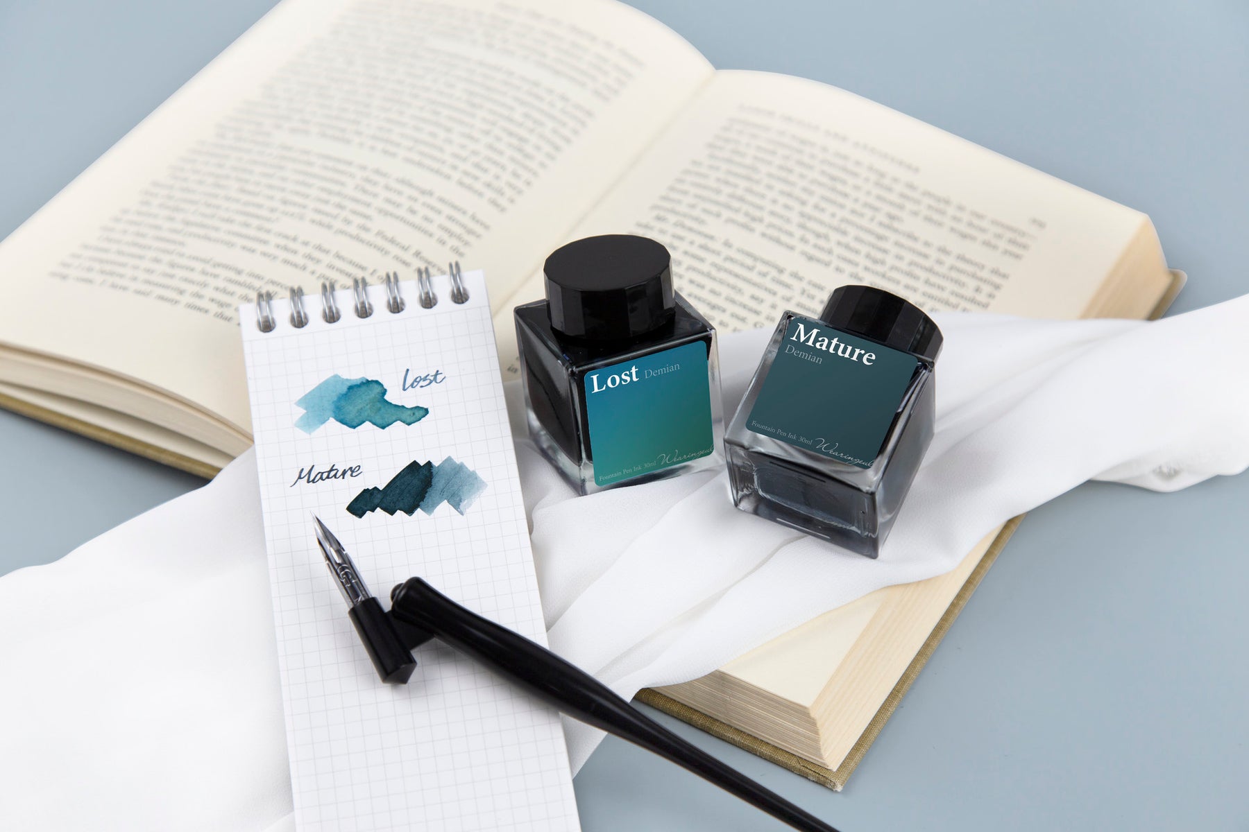 A Comparison of Fountain Pens, Inks, and Papers