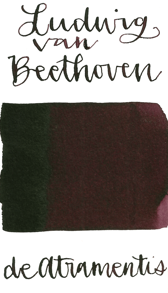 De Atramentis Ludwig van Beethoven, Sepia Brown