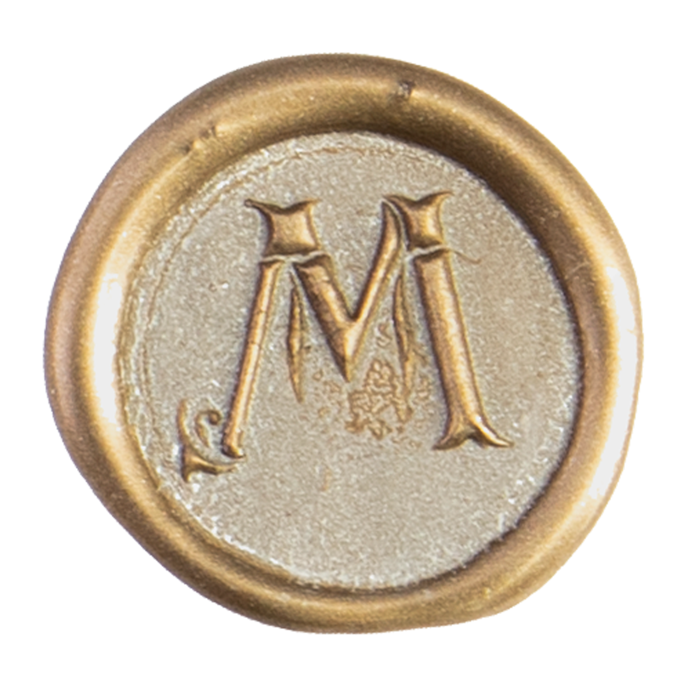 Mceal Wax Seal Stamp, Brass Seal with Wooden Handle, Victorian Letter B