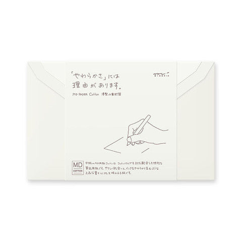 Midori MD A4 Cotton Paper Pad- Blank