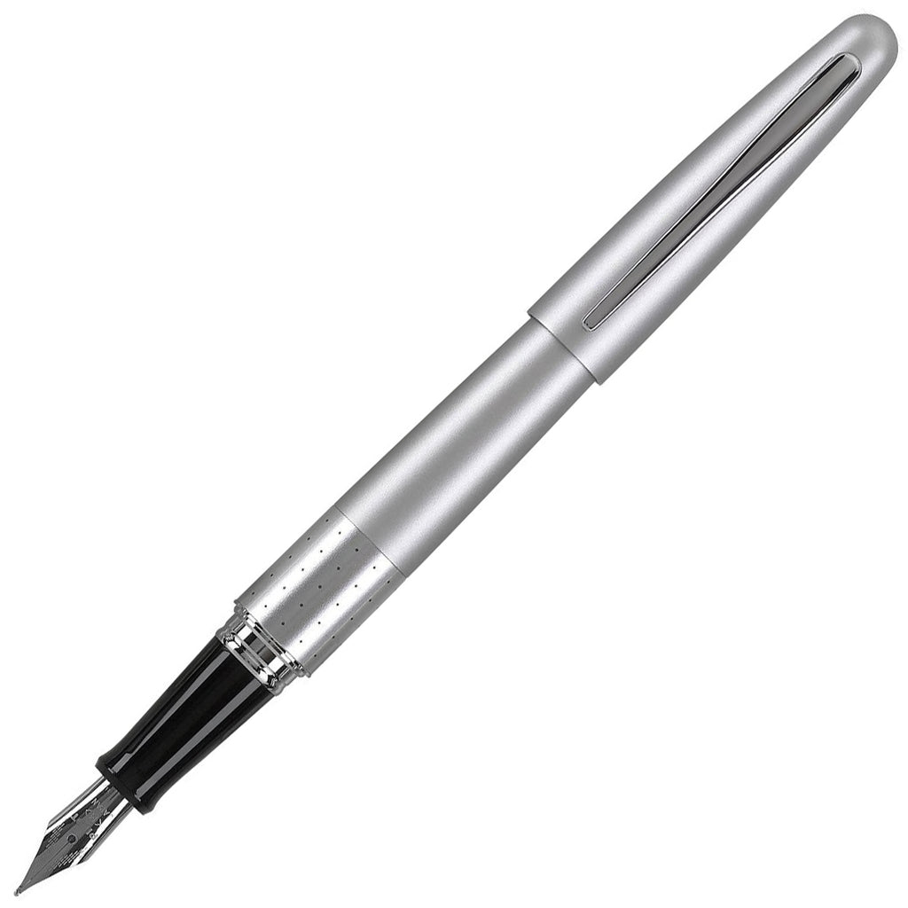 Pilot Metropolitan 01 Silver Dots Fountain Pen Medium Nib