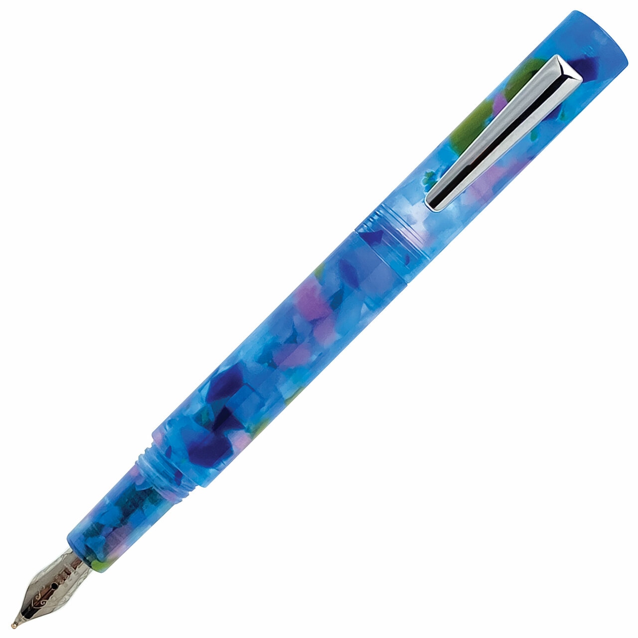 Monteverde MVP Fountain Pen Blue Squares