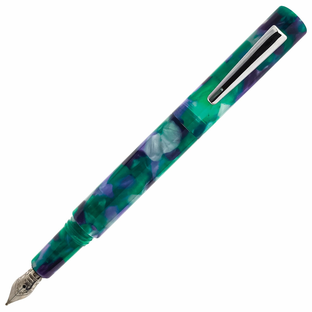 Monteverde MVP Fountain Pen Green Abstracts