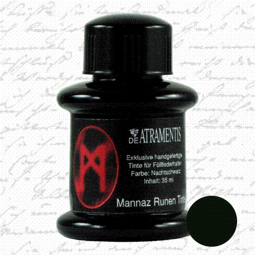 De Atramentis Rune MANNAZ, Night Black