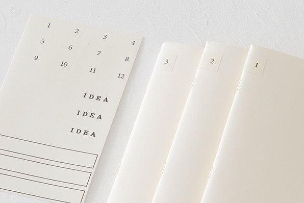 Midori MD A4 Notebook Light - 3 Pack
