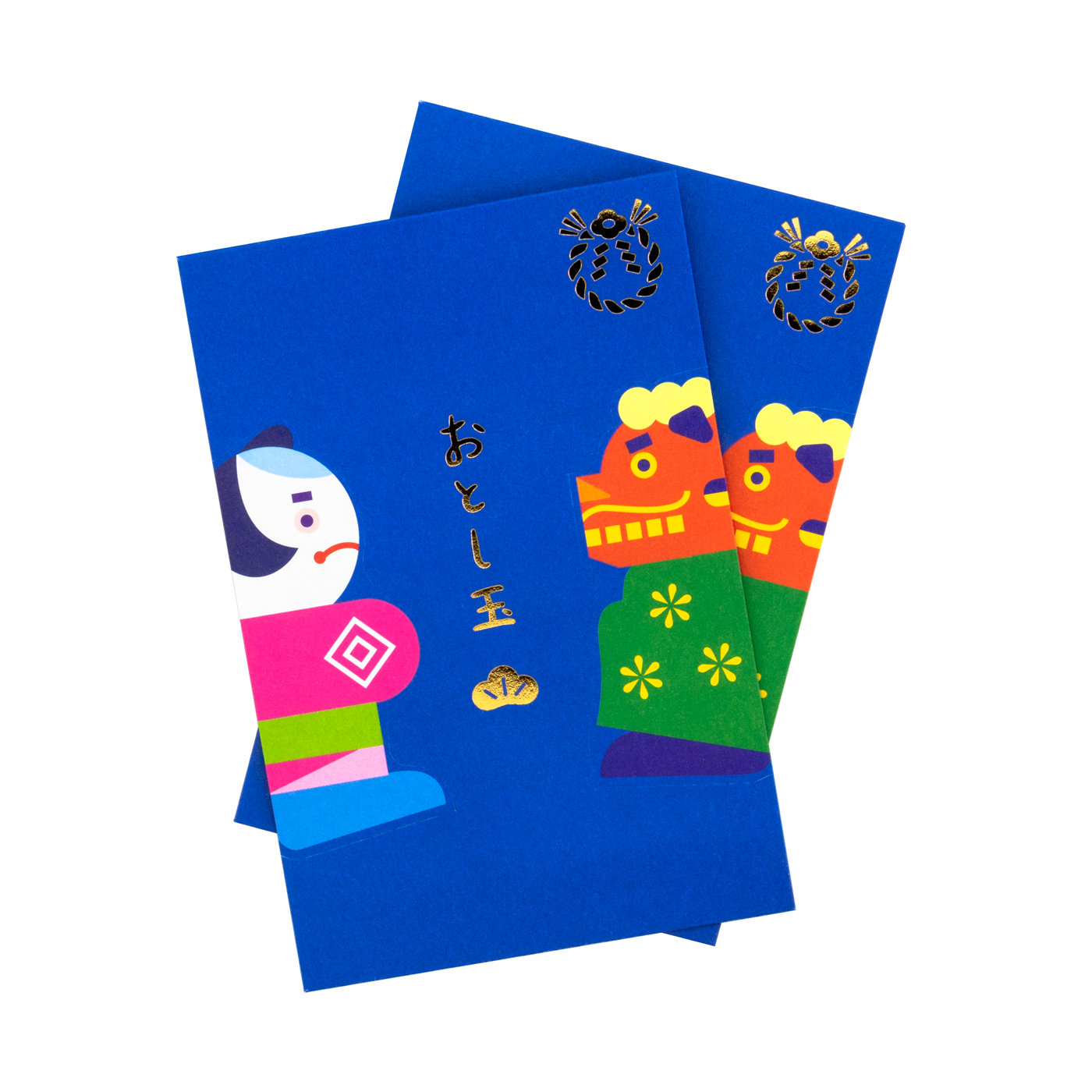 Midori Mini Money Envelope 580 Paper Sumo Kite Flying & Lion Dance