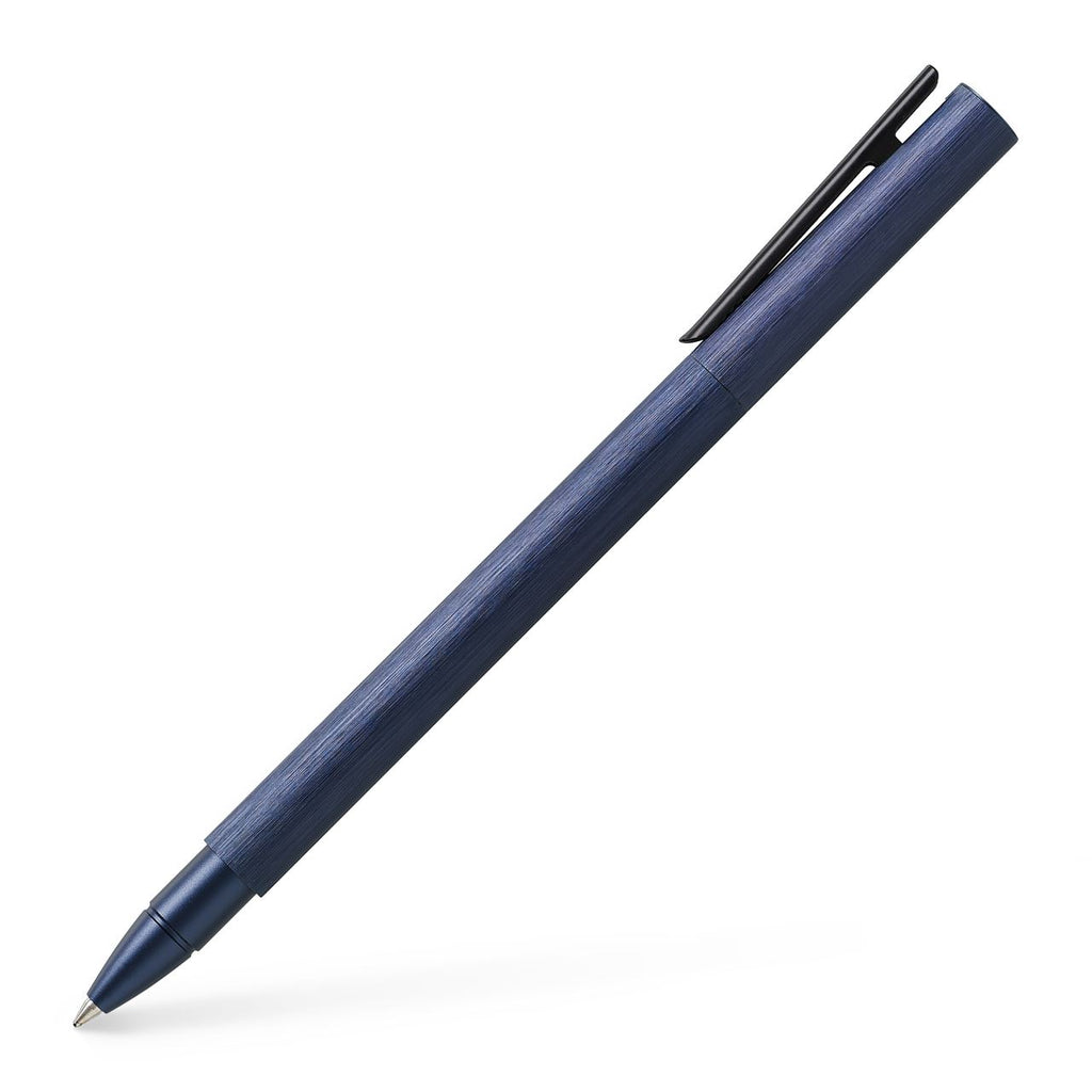 Faber-Castell Neo Slim Aluminium Dark Blue Rollerball Pen