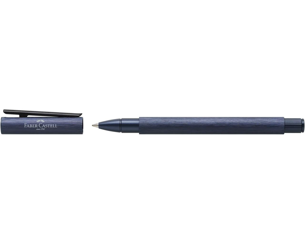 Faber-Castell NEO Slim Dark Blue Aluminum Rollerball