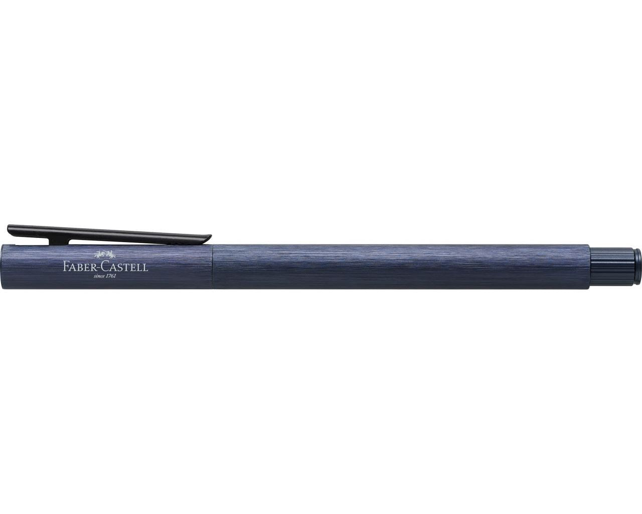 Faber-Castell NEO Slim Dark Blue Aluminum Rollerball