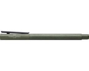 Faber-Castell NEO Slim Olive Green Aluminum Fountain