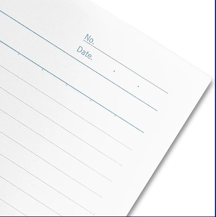 APICA CD B5 Notebook - Black 6.5mm Ruled