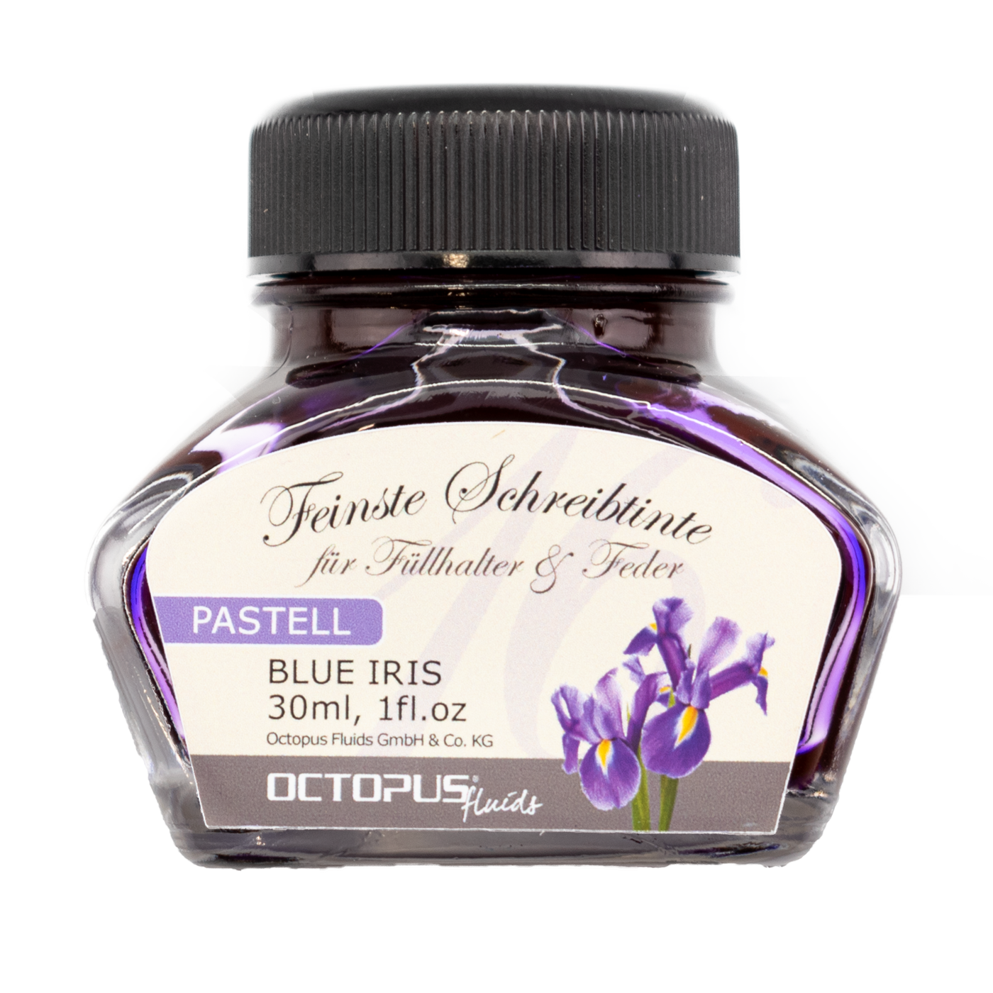 Octopus Blue Iris Ink