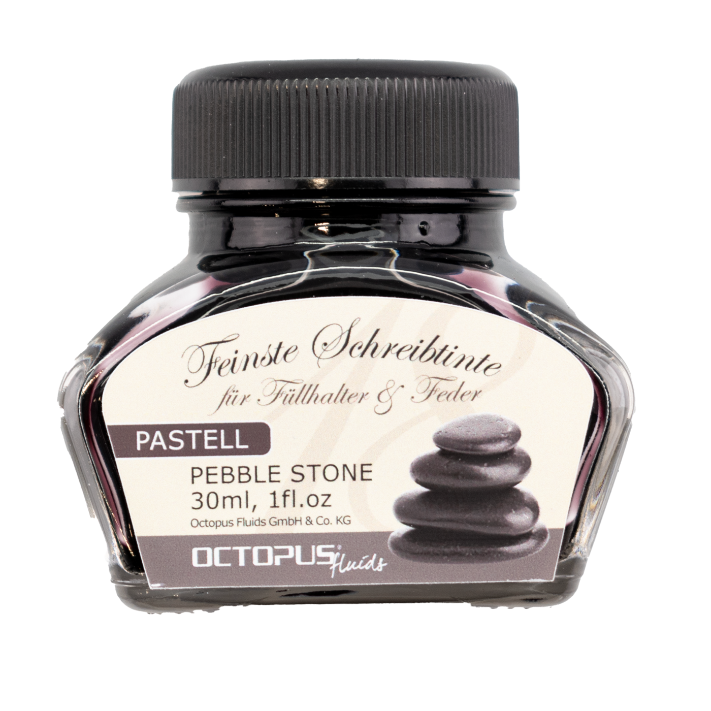 Octopus Pebble Stone Ink