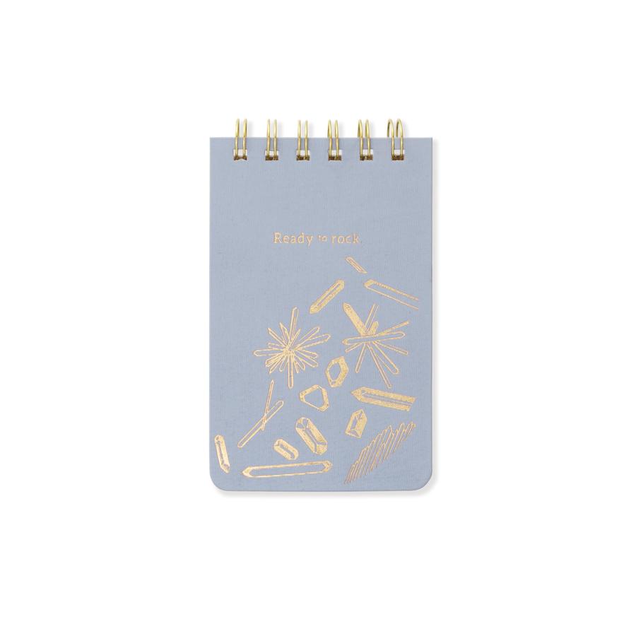 DesignWorks Cloth Cover Notepad- "Ready to Rock"