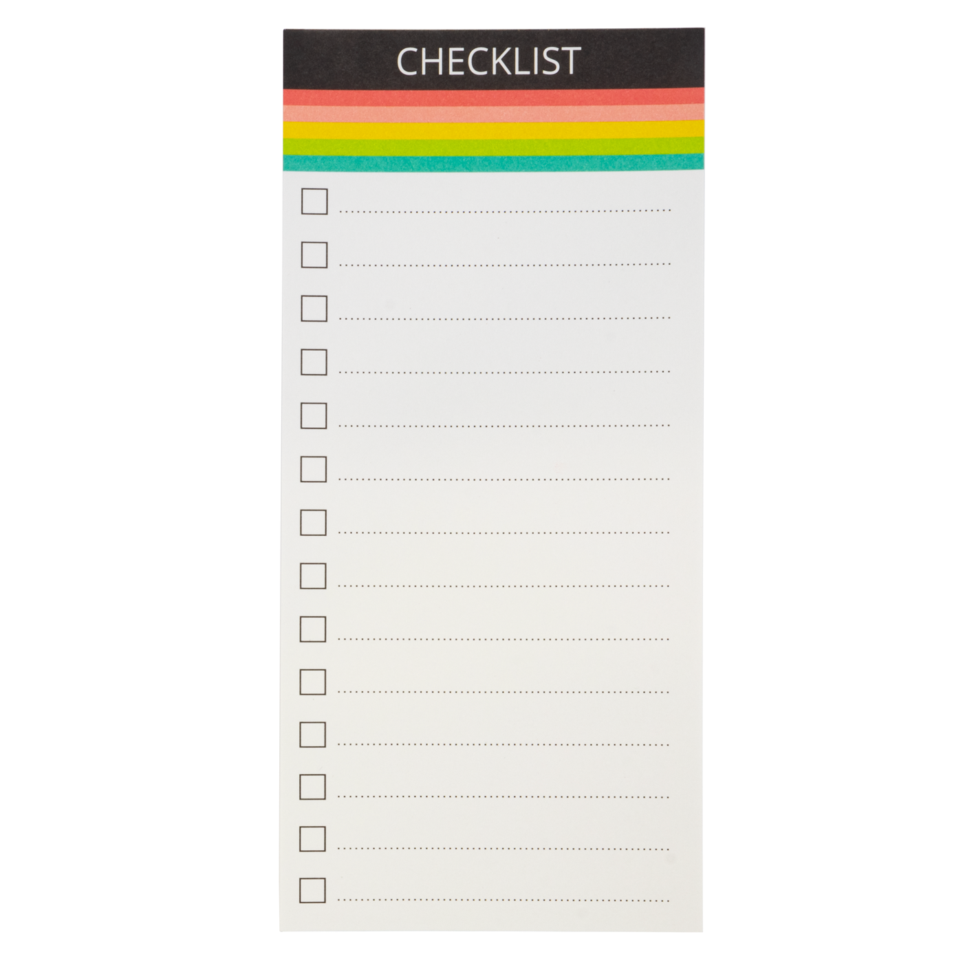 Public School Paper Co. Stripe Checklist