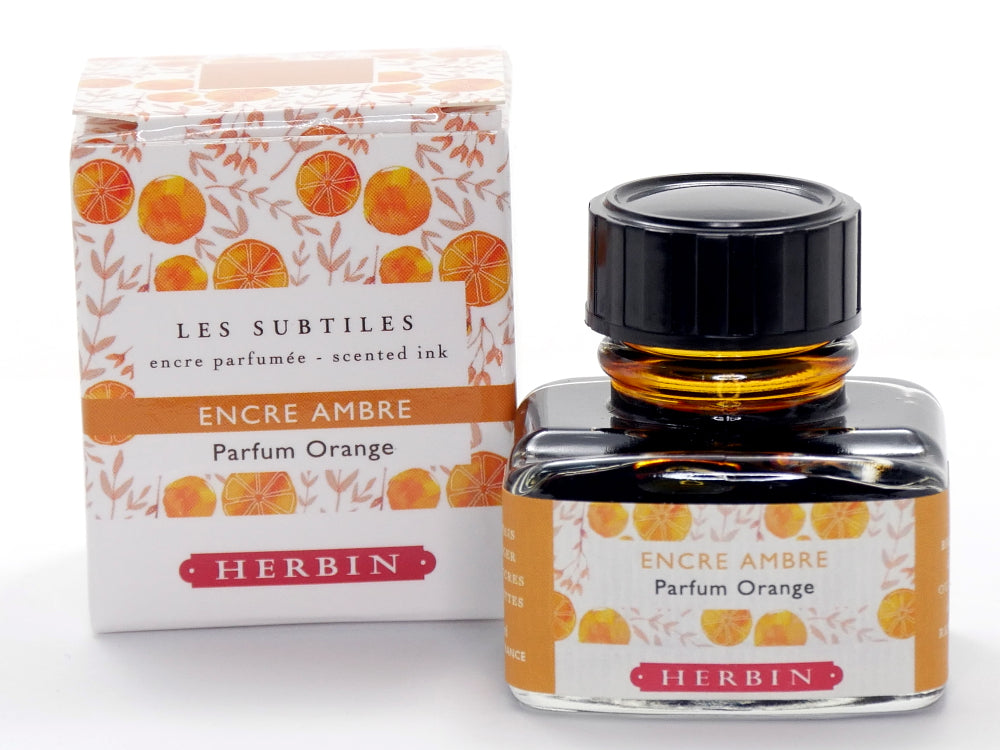 J Herbin Scented Orange- Amber