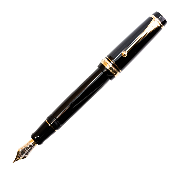 未使用 PILOT CUSTOM URUSHI 万年筆 18K FM 30 中細 PILOT CUSTOM URUSHI NO.30 Nib 18K Black - TY Lee Pen Shop