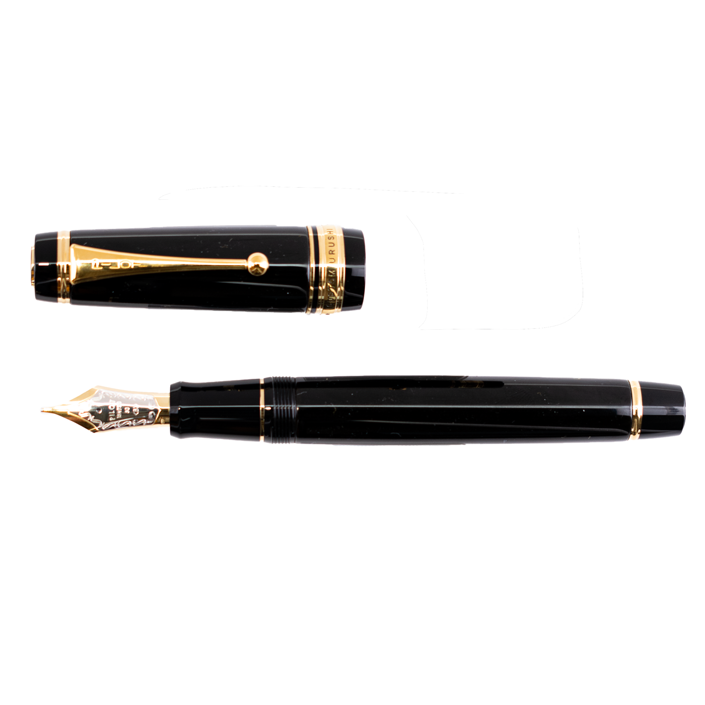 Pilot Custom Urushi Black Fountain Pen