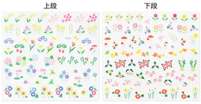 Midori Planner Stickers- Seasonal Plants