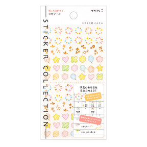 Midori Planner Stickers- Twinkling Pastel