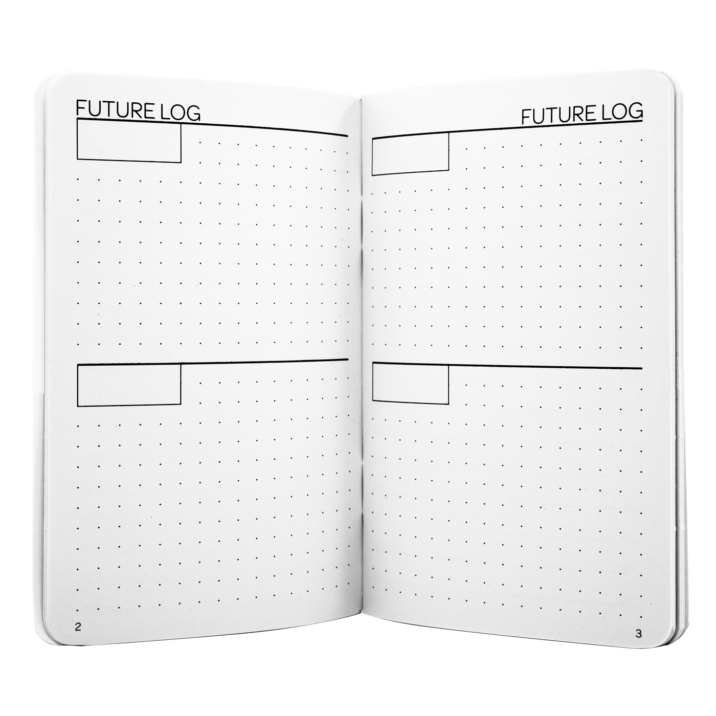 Inky Fingers Pocket Bullet Planner Notebook