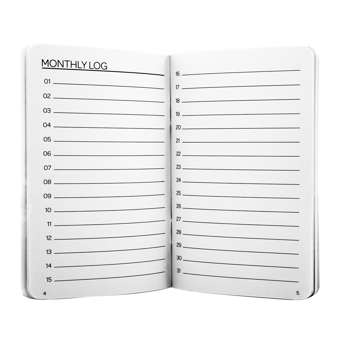 Inky Fingers Pocket Bullet Planner Notebook