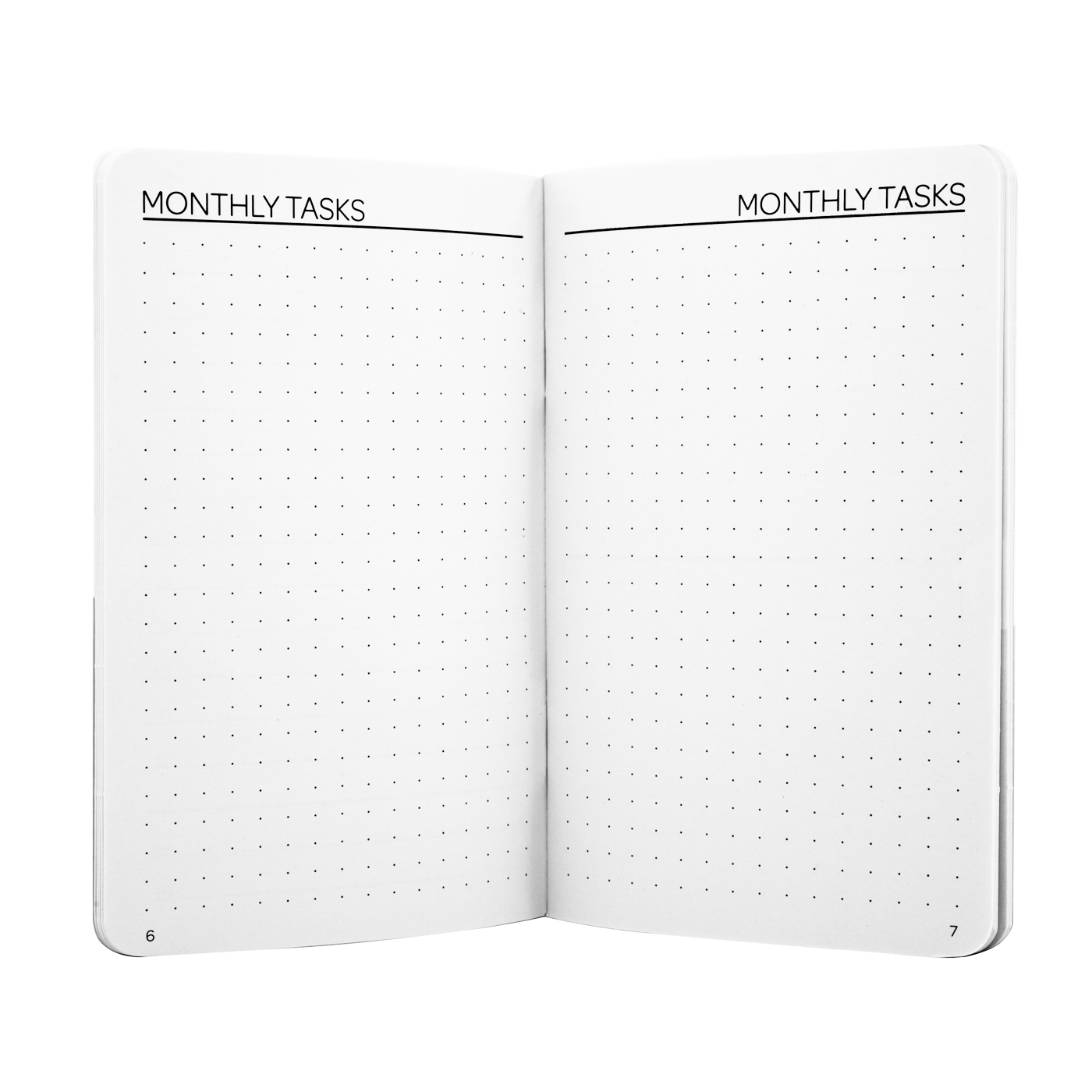 Inky Fingers Pocket Bullet Planner Notebook