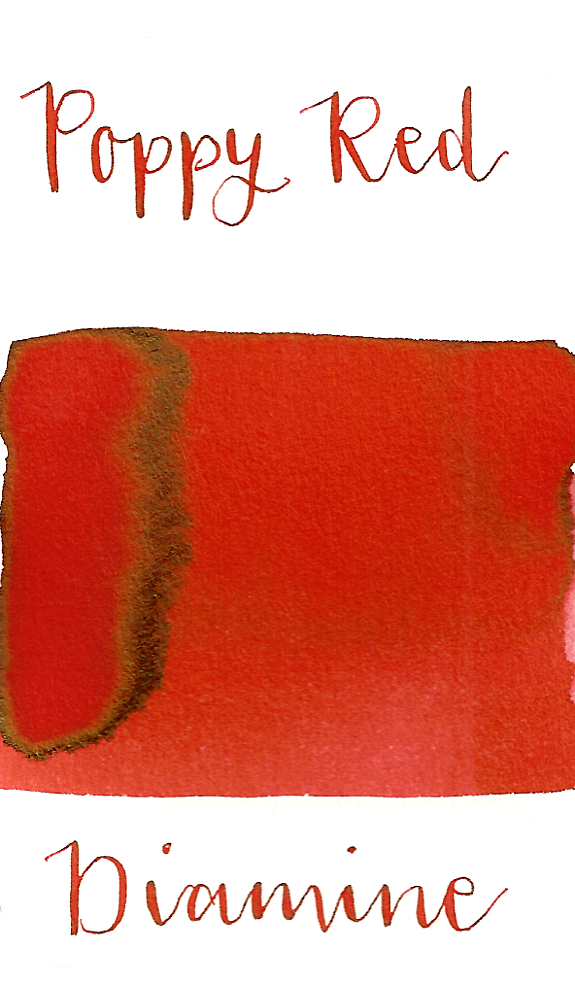 Diamine Poppy Red Ink