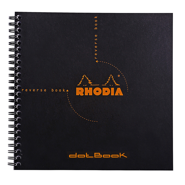 Rhodia 8.25 x 8.25" Reverse Dot Book