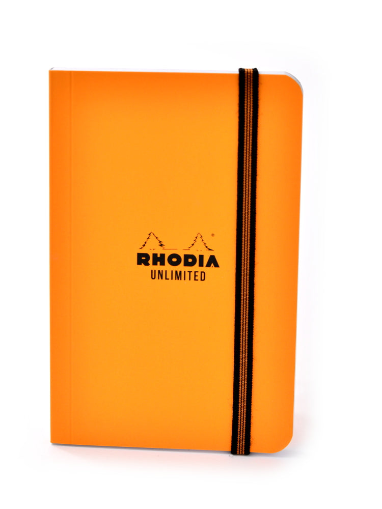 Rhodia Unlimited Pocket Notebook 3.5 x 5.5 Orange