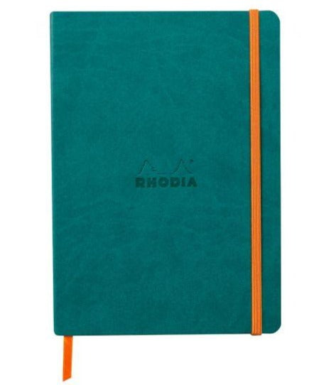 Rhodia Rhodiarama Webnotebook Softcover A5 - Peacock