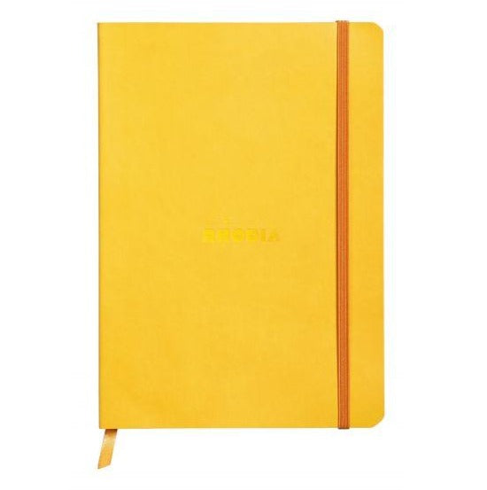 Rhodia Rhodiarama Webnotebook Softcover A5 - Yellow