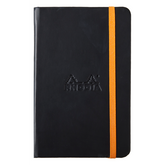 Rhodia Rhodiarama A5 Hardcover Notebook- Black